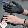 NMSAFETY 13 Gauge rote Farbe Softwear Anti Cutting Handschuhe 3level Schnitt Arbeitshandschuhe